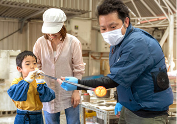 かりゆし琉球ガラス体験